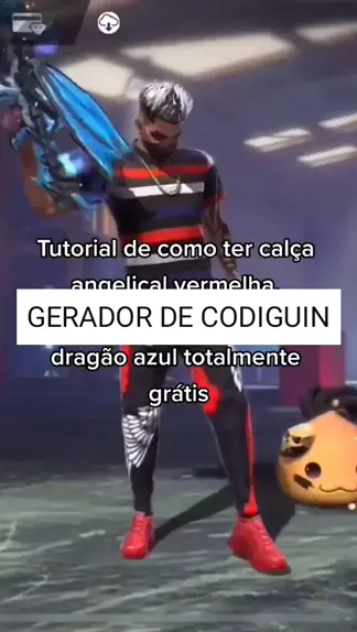 SAIU!! GERADOR DE CODIGUIN DA CALÇA ANGELICAL AZUL E BRANCA TUDO