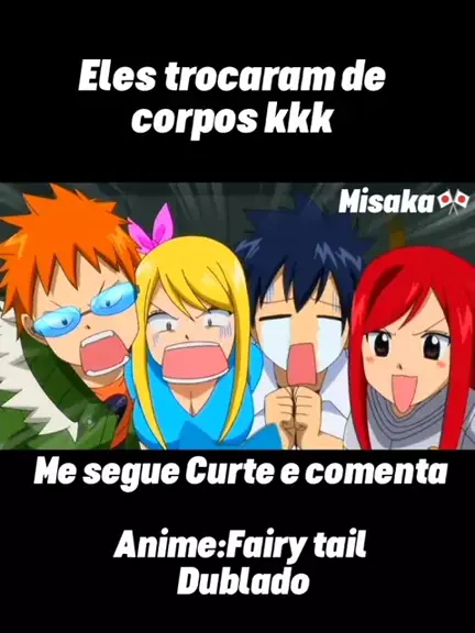 Anime Fairy Tail está sendo dublado no Brasil