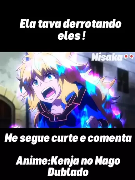 anime kenja no mago dublado