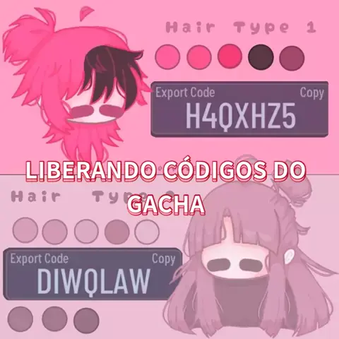 ✨Para quem queria o código das minhas ocs✨ 