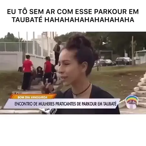 Parkour para meninas em Taubaté 