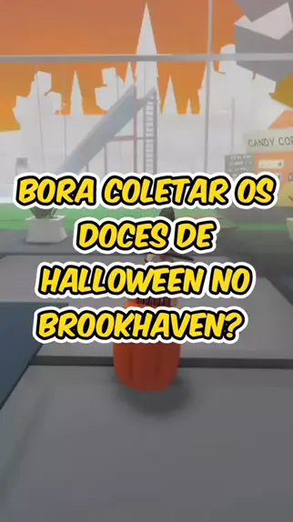 Roblox - DOCES OU TRAVESSURAS NO HALLOWEEN DO BROOKHAVEN