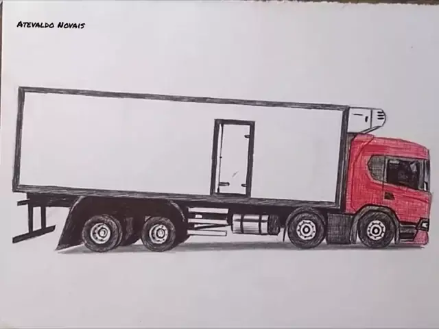 OS MELHORES DESENHOS DE CAMINHÕES ARQUEADOS!!😍 em 2023