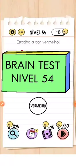 Brain test nível 54 