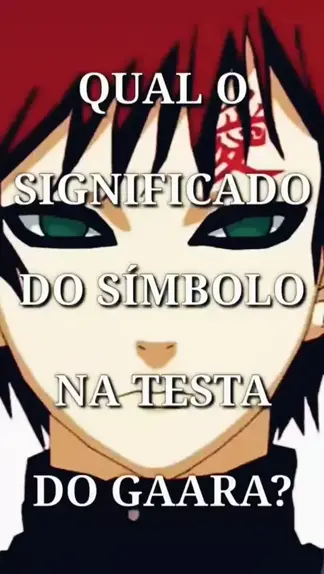 simbolo do gaara no pescoço｜Pesquisa do TikTok