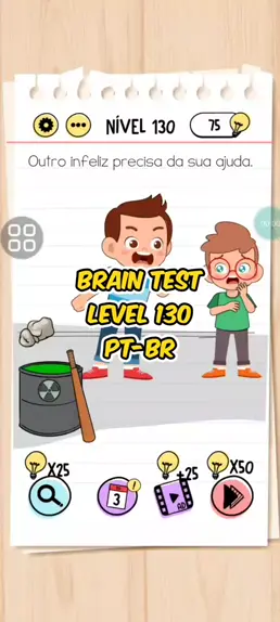 nível 144 brain test