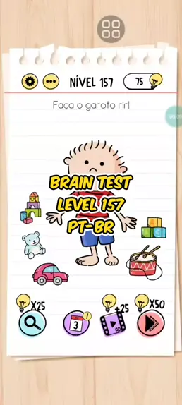 Brain test nível 144 