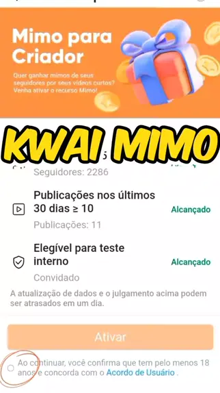 Kwai lança recurso para usuário enviar “mimo” a criadores