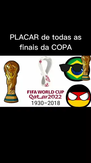 Relembre Todas as FINAIS de COPA do MUNDO (1930-2018) 