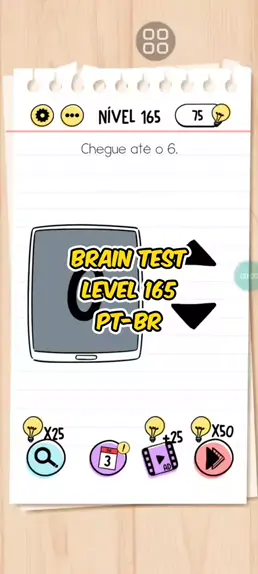 alguém pode me ajudar no nível 165 do brain test?​ 