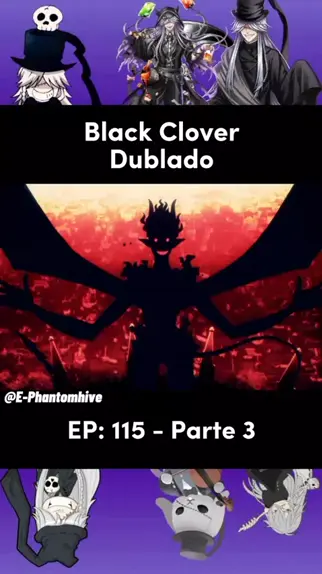 Black clover vai ser dublado