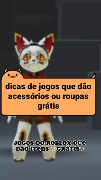 jogos no roblox que dão ropas e cabelo