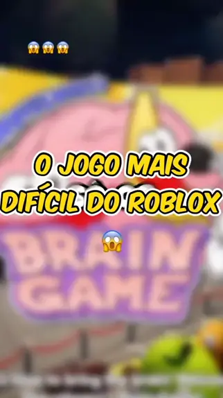 jogo mais dificil do roblox