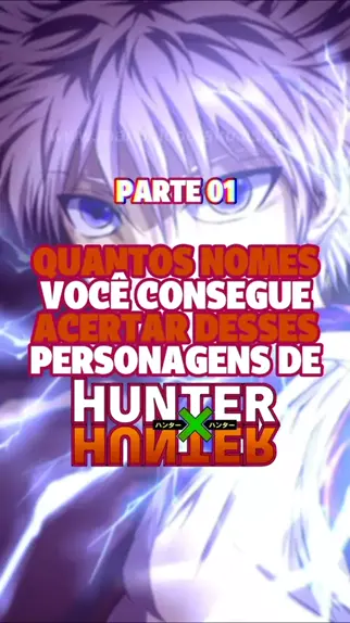 Nomes de personagens Abrasiliados, Hunter X Hunter