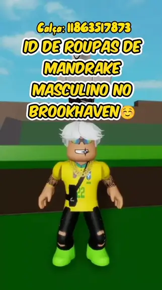 id de skin no brookhaven mandrake