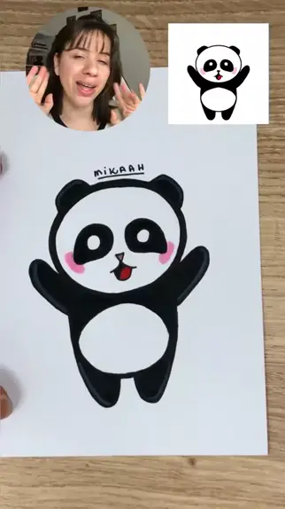 desenho do panda da luluca