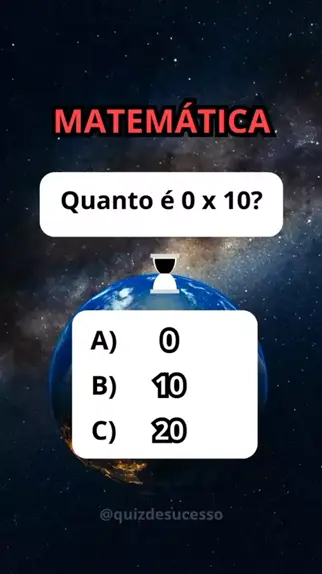 Quiz de matemática 7°B