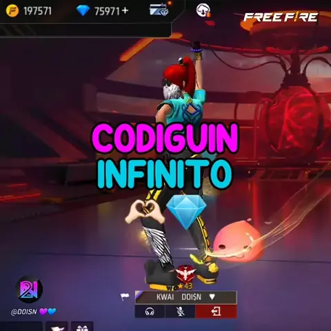 Codiguin infinito ! #codiguinfreefire #codiguininfinito