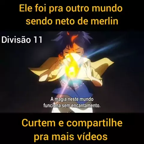 anime neto do merlin