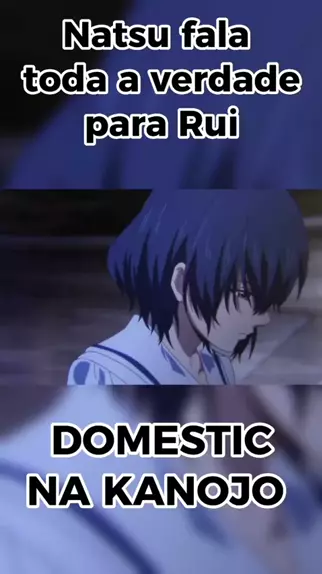 rui-rui ~ 🌸 . Anime : Domestic na kanojo . I can't help it, I