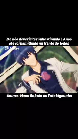 anime:Maou Gakuin no Futekigousha dublado todos