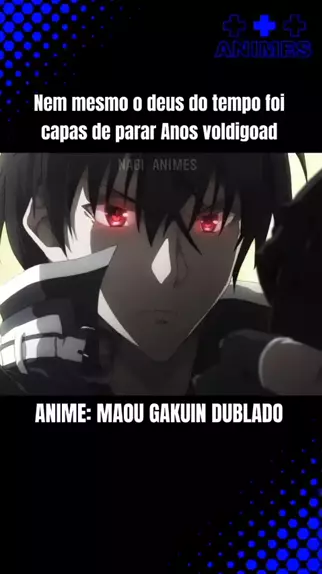 Maou Gakuin no Futekigousha Dublado +Animes Dublados na Crunchyroll Quintas  de Dublagem 