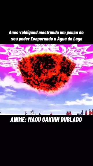 Maou Gakuin no Futekigousha Dublado +Animes Dublados na Crunchyroll Quintas  de Dublagem 