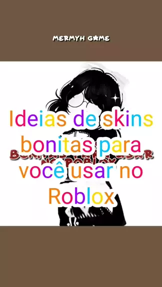 as skins mais bonitas do roblox