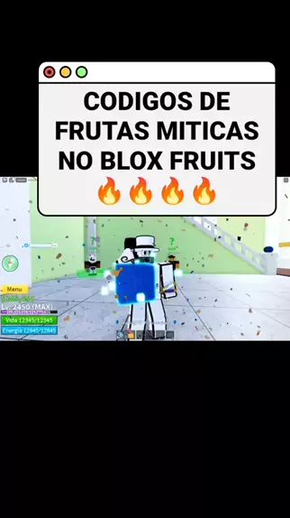 codigos de fruta mitica no blox fruits