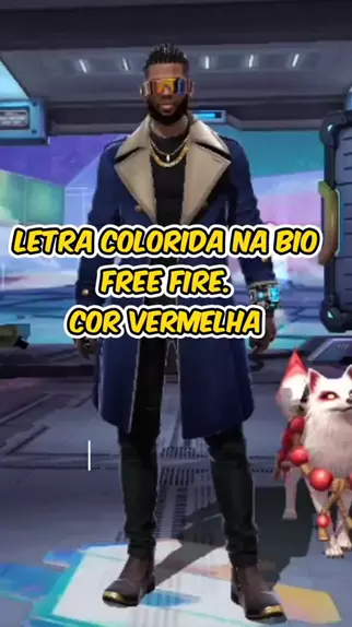 nome colorido para bio do free fire