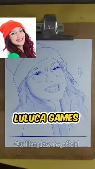 Desenhos colorir da luluca