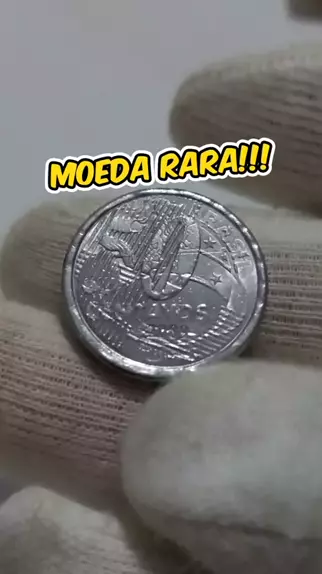 MOEDA RARA De 50 Centavos Batida Dupla Inverti Kwai