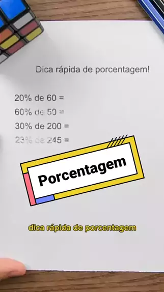 PORCENTAGEM - EXERCÍCIOS - Com a professora Gis 