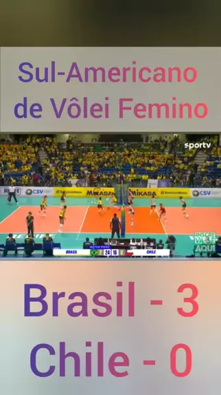 Tabela do Campeonato Sul-Americano de vôlei feminino 2023