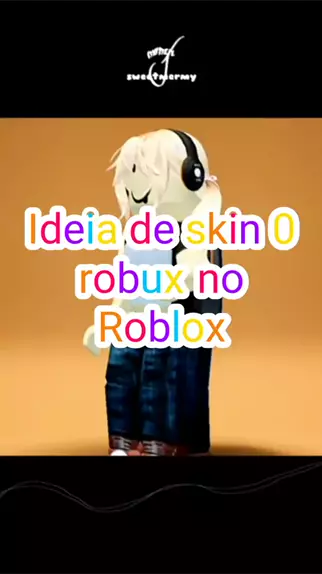 Skin Bonita Com Robux! - Roblox✨ 