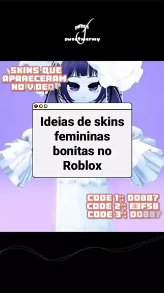 skins femininas roblox