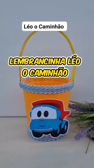 Léo, o caminhão - 1001 Ideias para Festas Infantis