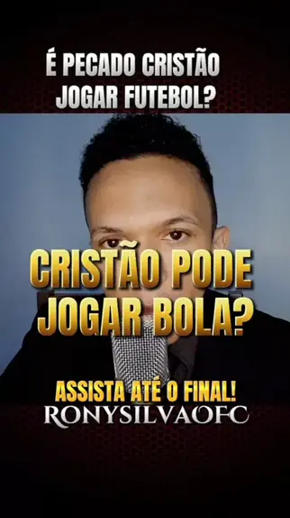 jogar futebol e pecado