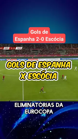 Escócia 2 x 0 Espanha  Eliminatórias da Eurocopa: melhores momentos
