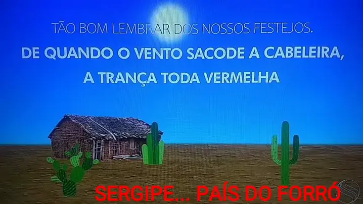 É quando o vento sacode a cabeleira 