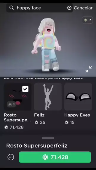 Super Super Happy Face - ROBLOX  Rostos felizes, Coisas grátis