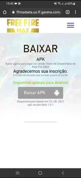 CADÊ O CÓDIGO DE ATIVAÇÃO DO FREE FIRE MAX 