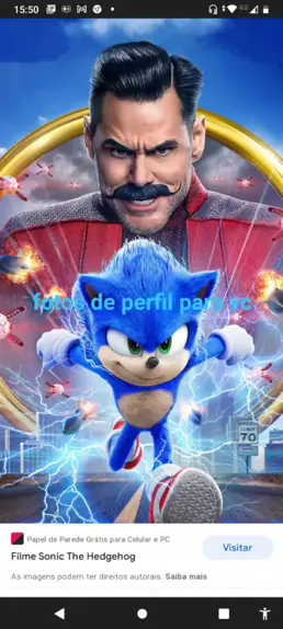 sonic para perfil