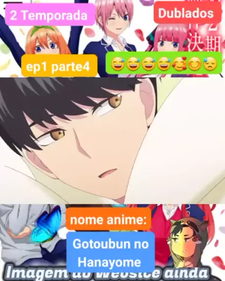 O Filme de Gotoubun no Hanayome Vazou na Internet