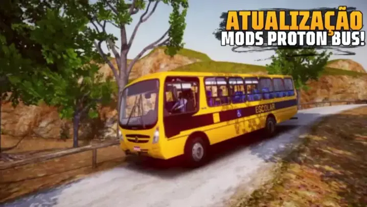 SKINS ESCOLARES PARA O [PROTON BUS SIMULATOR] 