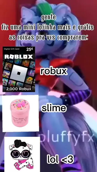 Roblox gift card 25 reais