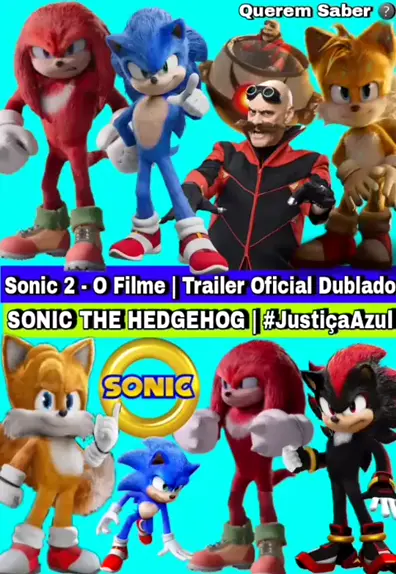 Sonic 2 filme completo e dublado