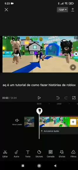 CapCut_reagindo a historia de roblox