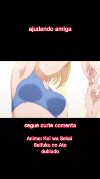 🇧🇷 Aquela fugida pra encontrar o namorado!  Koi wa Sekai Seifuku no Ato  de ( Dublado ) 