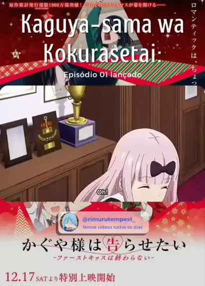 2 TEMPORADA DE KAGUYA-SAMA WA KOKURASETAI? - SERÁ QUE DA? 